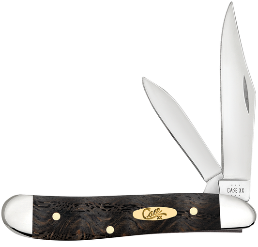 Black Burly Oak Wood Peanut