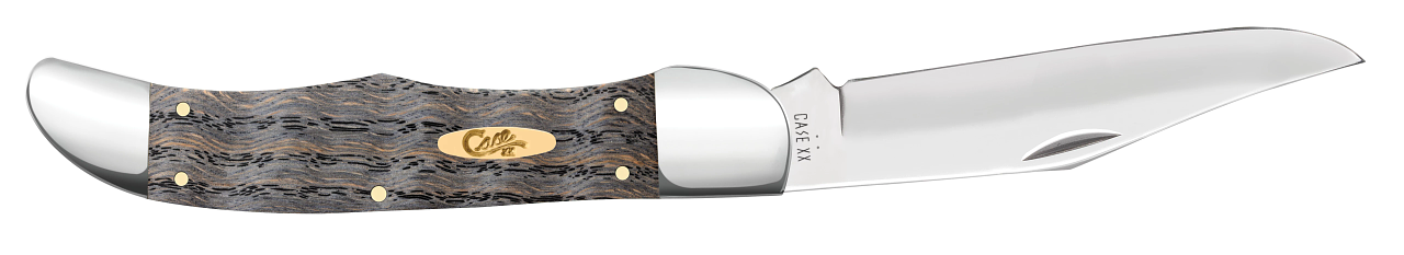 Smooth Black Curly Oak Wood Folding Hunter