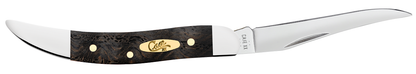Smooth Black Curly Oak Wood Small Texas Toothpick
