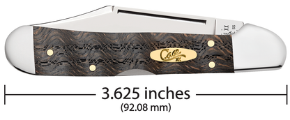 Smooth Black Curly Oak Wood Mini CopperLock®