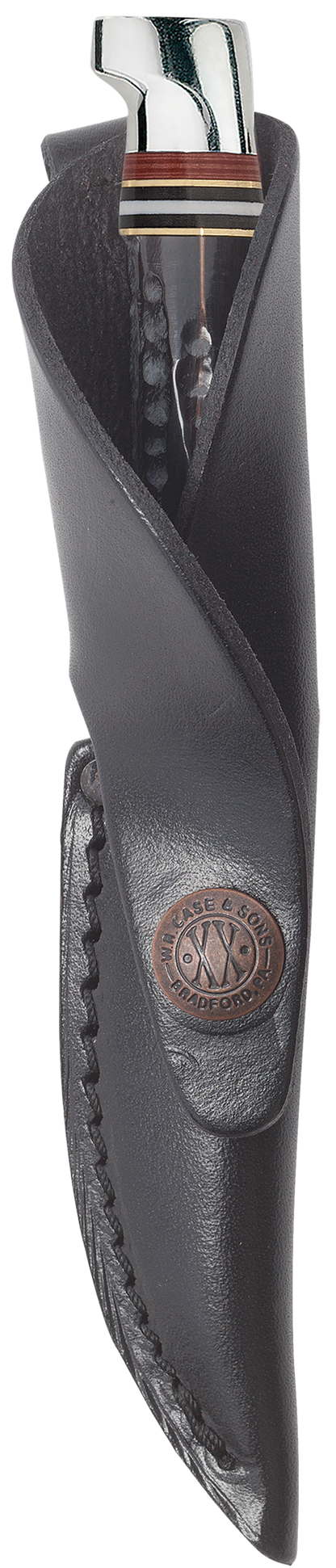 Buffalo Horn Mini FINN Hunter with Leather Sheath