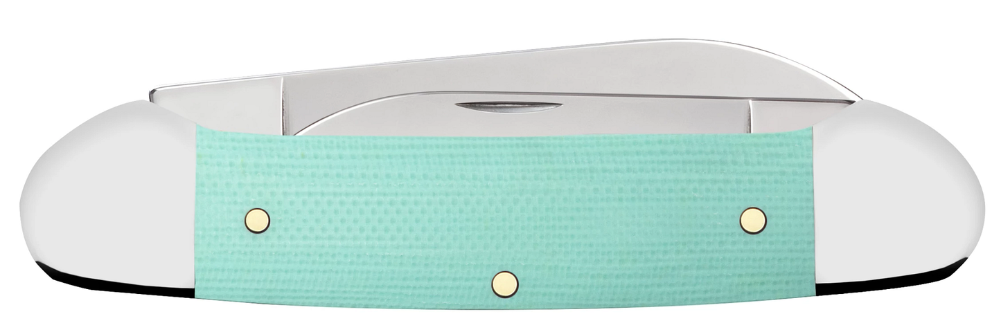 Seafoam Green G-10 Smooth Canoe