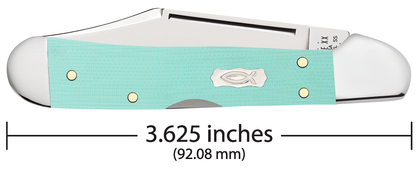 Seafoam Green Mini Copperlock