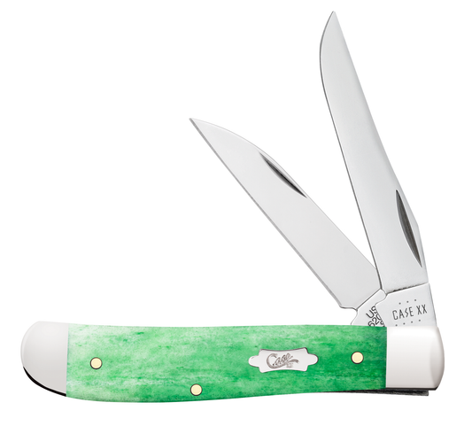 Emerald Green Smooth Bone Mini Trapper