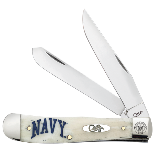 U.S. Navy® Embellished Smooth Natural Bone Trapper