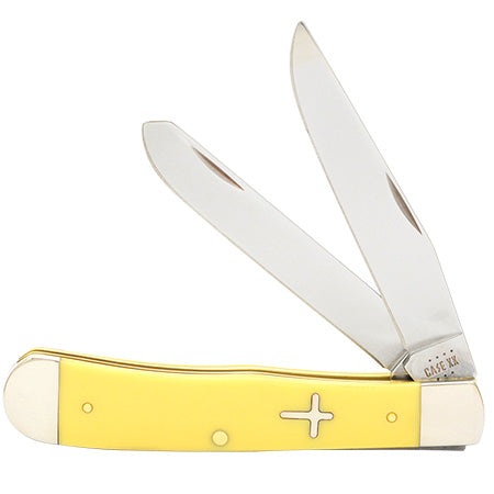 Yellow Synthetic Cross Shield Trapper