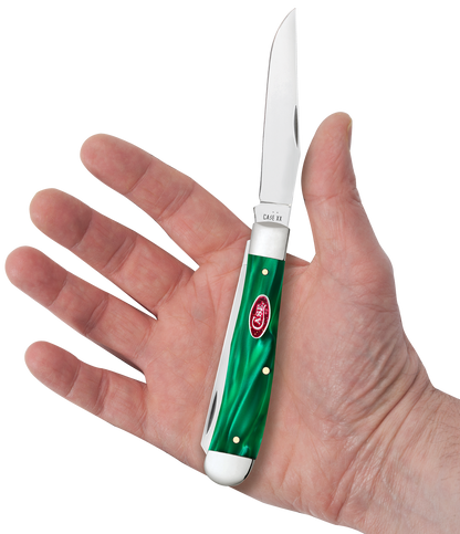 Green Pearl Kirinite Smooth Trapper