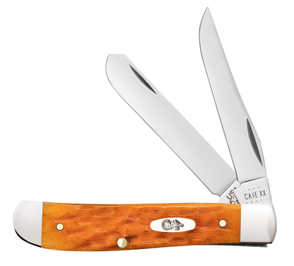 Persimmon Orange Peach Bone Mini Trapper