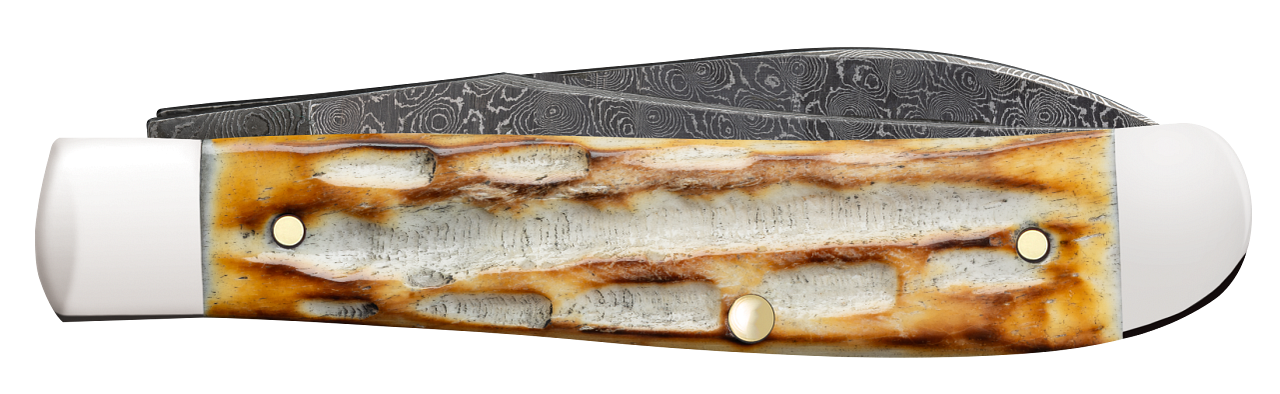 Burnt Natural Bone Deep Canyon Jig Mini Trapper