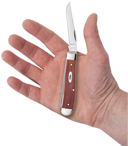 Smooth Chestnut Bone Mini Trapper