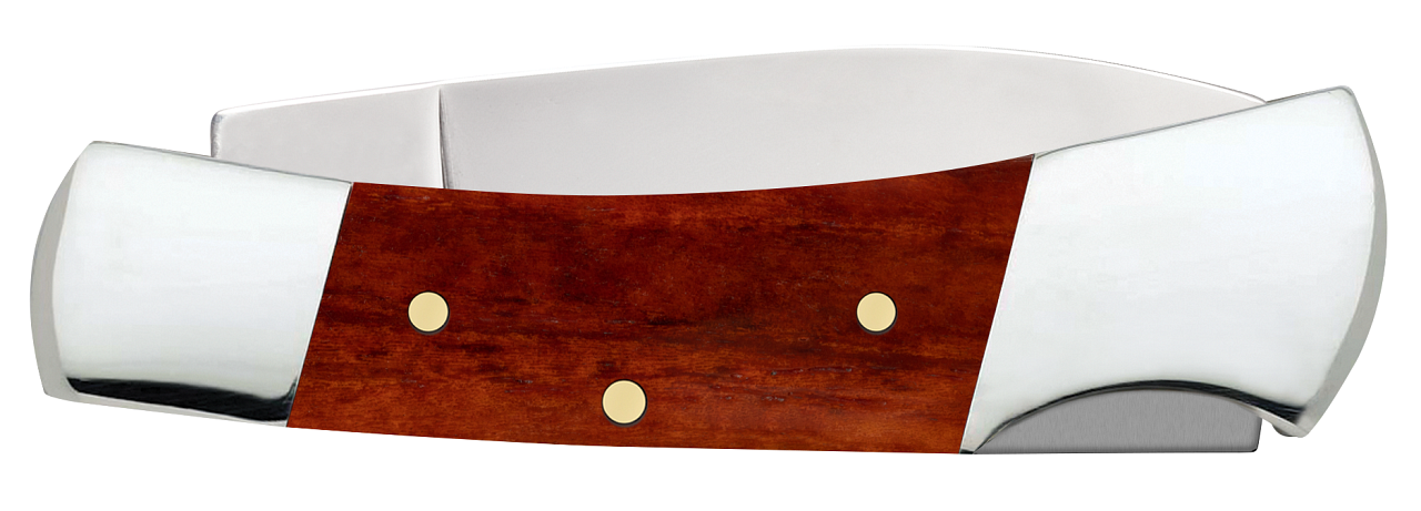 Smooth Chestnut Bone Lockback