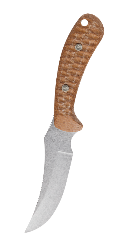 Sculpted Natural Canvas Laminate w/ Red G-10 Ridgeback® Hunter with Sheath