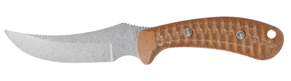 Sculpted Natural Canvas Laminate w/ Red G-10 Ridgeback® Hunter with Sheath