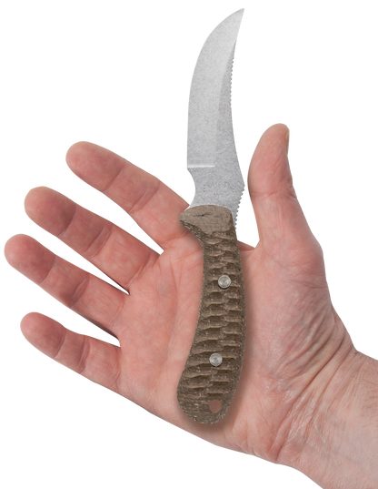 Sculpted OD Green Laminate Ridgeback® Hunter with Sheath