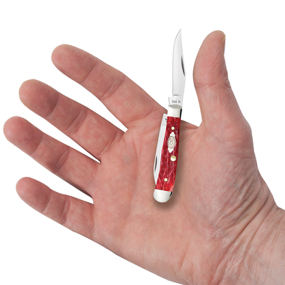 Peachseed Dark Red Bone Tiny Trapper