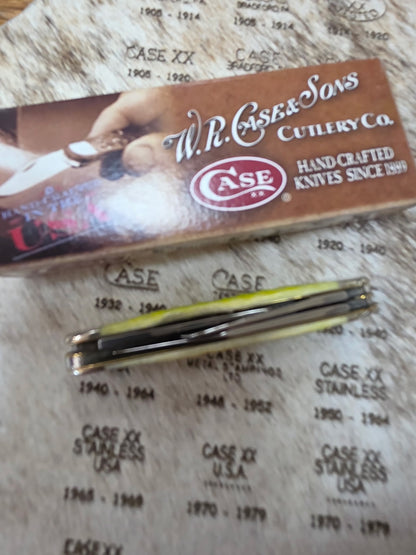 Case Stockman Lime Green Bone 2009