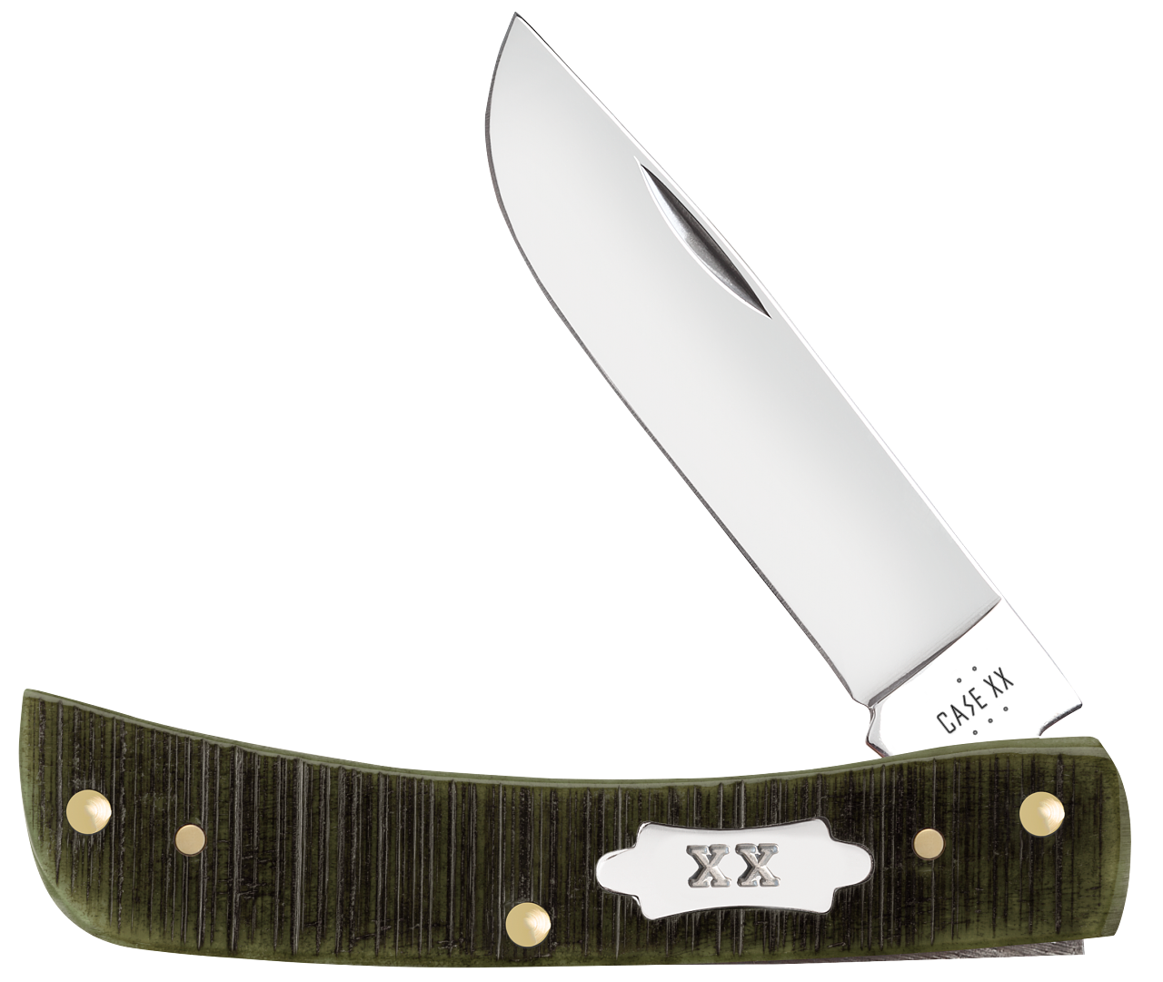 Sawcut Olive Green Bone Sod Buster Jr.