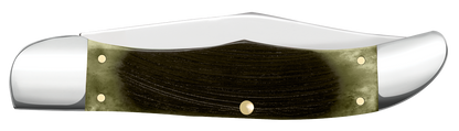 Sawcut Olive Green Bone Folding Hunter
