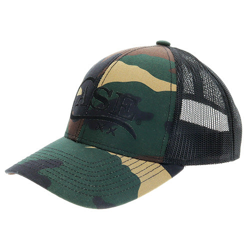 Case Logo Hat Camo Black