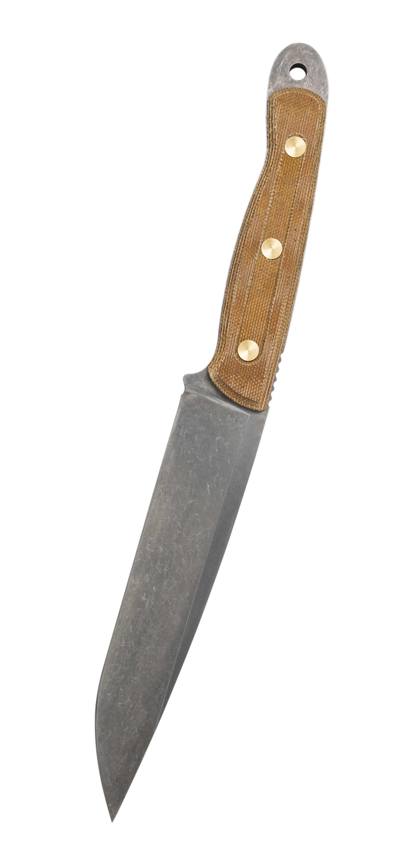 Roland Welker Smooth Natural Micarta® RW 100 Hunter