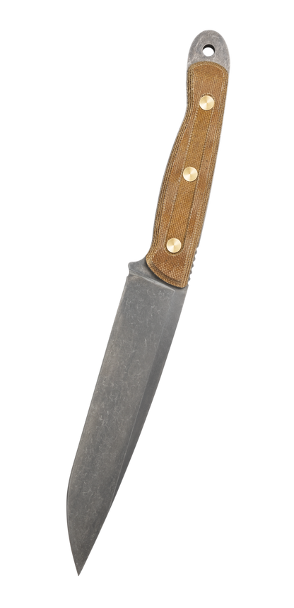 Roland Welker Smooth Natural Micarta® RW 100 Hunter