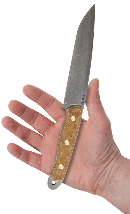 Roland Welker Smooth Natural Micarta® RW 100 Hunter