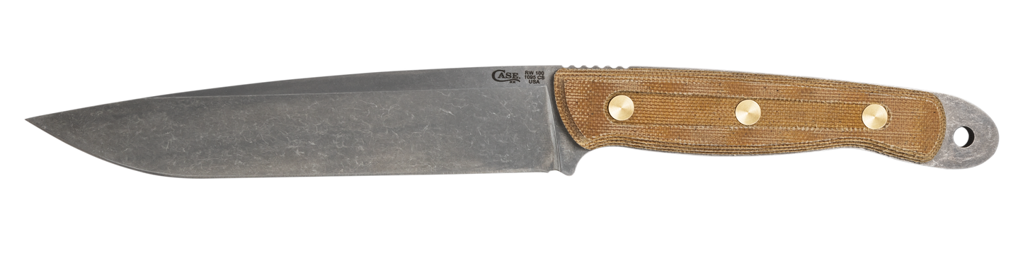 Roland Welker Smooth Natural Micarta® RW 100 Hunter