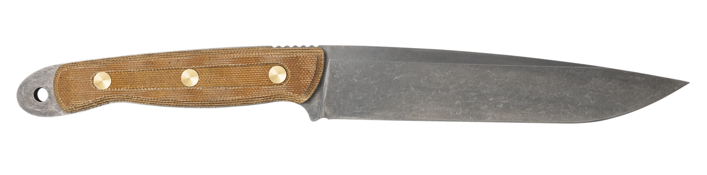 Roland Welker Smooth Natural Micarta® RW 100 Hunter