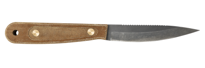 Roland Welker Smooth Natural Micarta® RW Caper