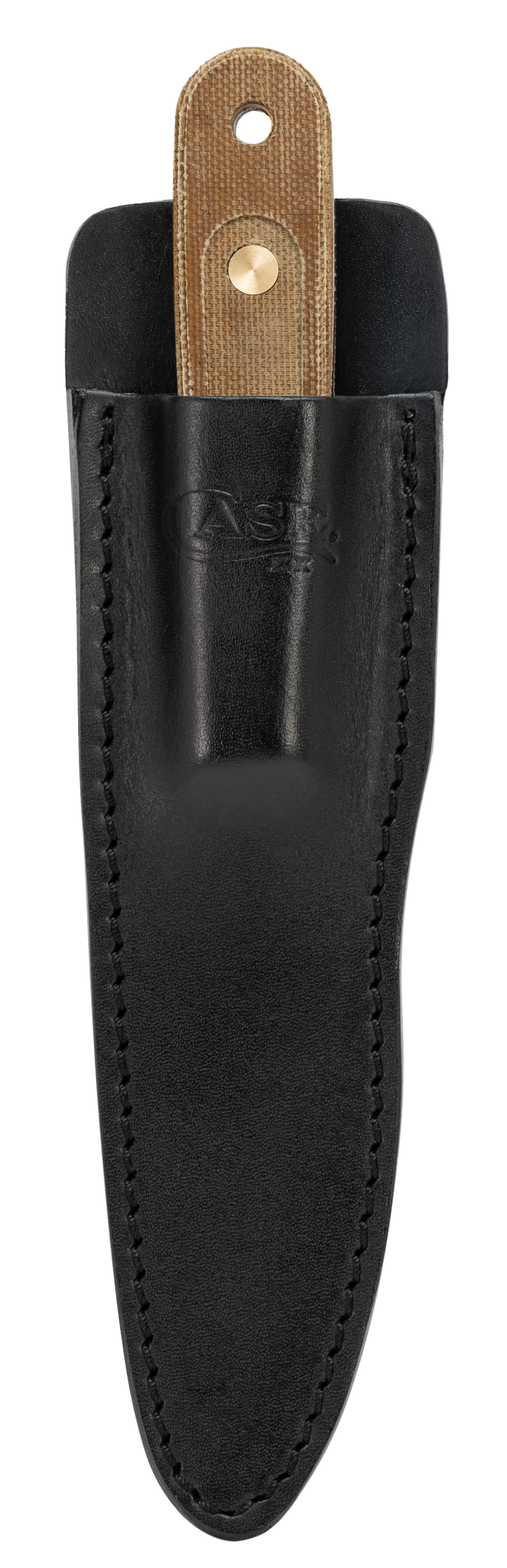 Roland Welker Smooth Natural Micarta® RW Caper