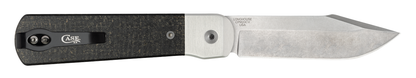 Smooth Black Burlap Micarta® Longhouse®