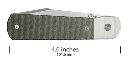 Smooth OD Green Canvas Micarta® Longhouse®