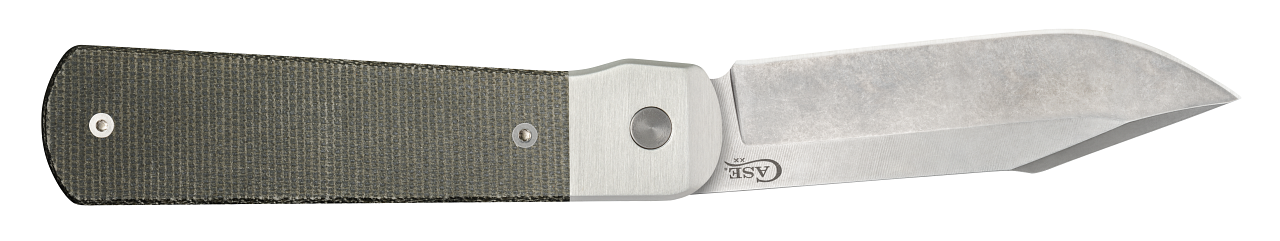 Smooth OD Green Canvas Micarta® Longhouse®