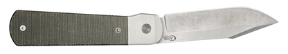 Smooth OD Green Canvas Micarta® Longhouse®