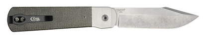 Smooth OD Green Canvas Micarta® Longhouse®
