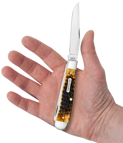 Burnt Amber Bone Jig CS Trapper