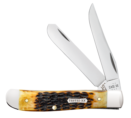 Burnt Amber Bone Jig CS Mini Trapper