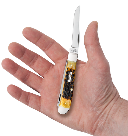 Burnt Amber Bone Jig CS Mini Trapper