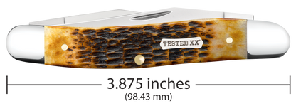 Burnt Amber Bone Jig CS Muskrat