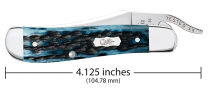 Pocket Worn® Peach Seed Jig Mediterranean Blue Bone RussLock®