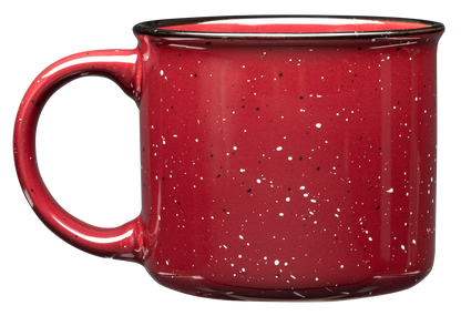 Camper's Red Ceramic Mug