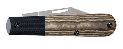 Crossroads™ Smooth Luna Richlite® w/Black G-10 XR Barlow