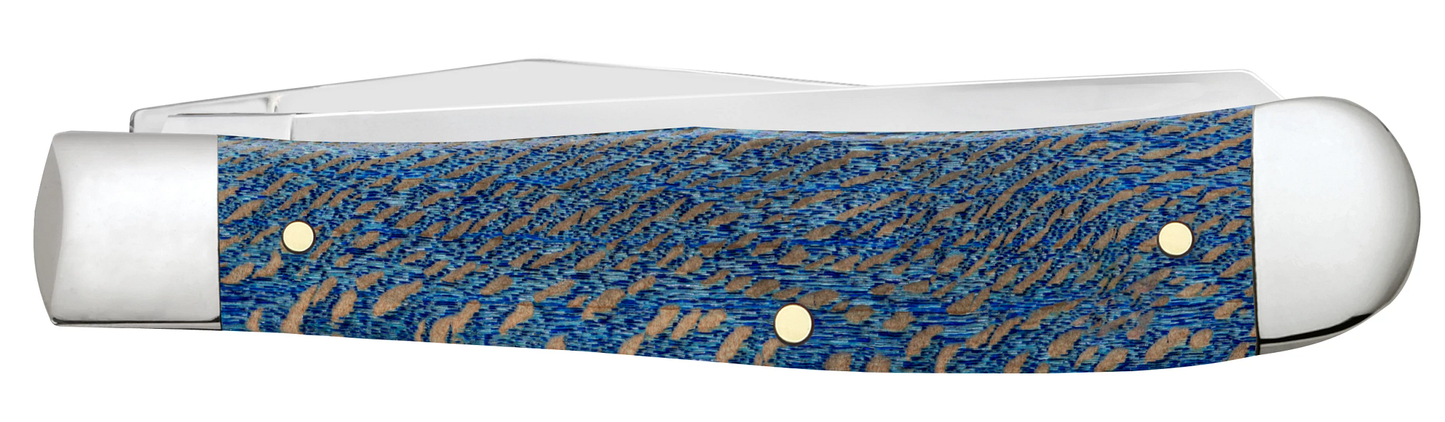 Smooth Blue Sycamore Wood Trapper