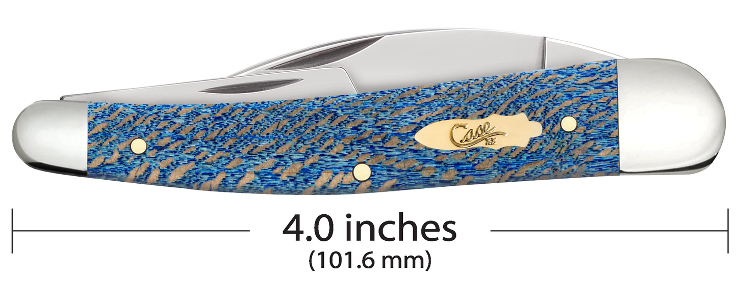 Blue Sycamore Wood Seahorse Whittler