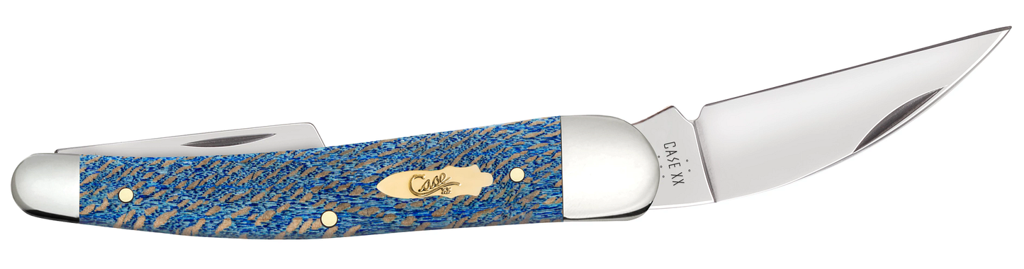 Blue Sycamore Wood Seahorse Whittler