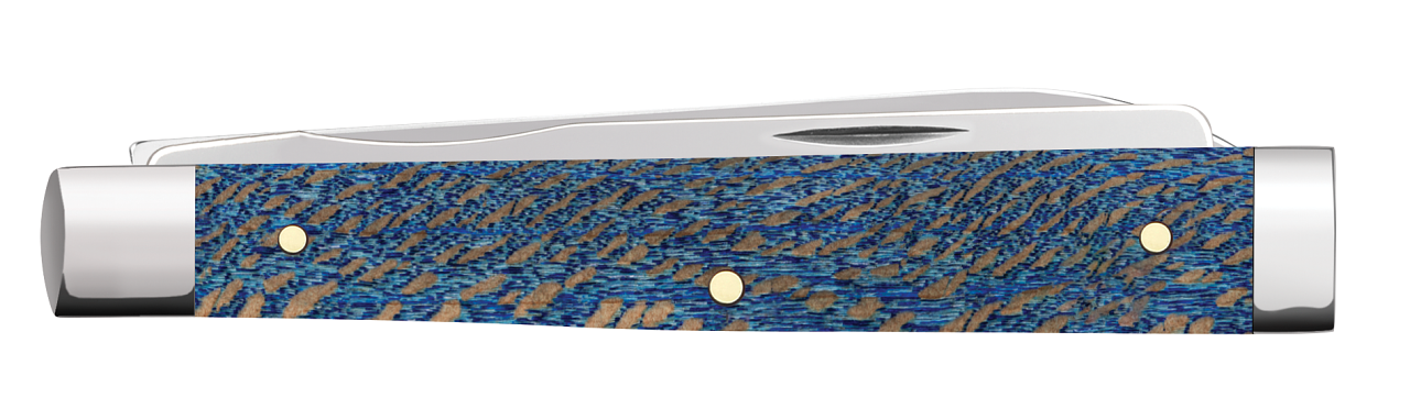 Smooth Blue Sycamore Wood Baby Doc