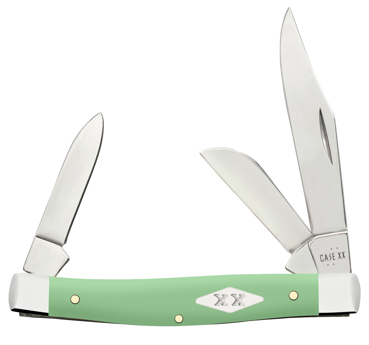 Mint Green Synthetic Smooth Stockman