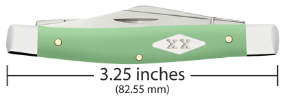 Mint Green Synthetic Smooth Stockman