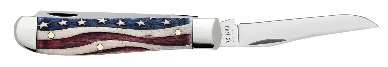 Star Spangled Banner Natural Bone Mini Trapper