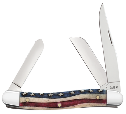Star Spangled Banner Natural Bone Stockman